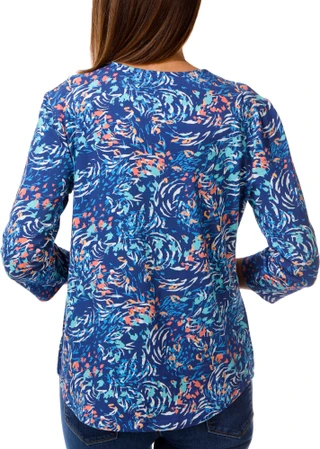 Thumbnail 2: Coral Bay Women's 3/4 Sleeve V-Neck Tee 