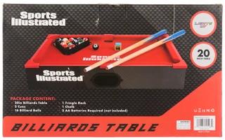 Thumbnail 2: SPORTS ILLUSTRATED 20-Inch Tabletop Billiards Game 