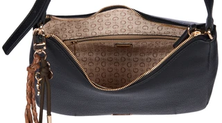 Thumbnail 2: Guess Wells Shoulder Satchel 