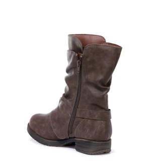 Thumbnail 2: Jellypop Women's Mid-Calf Layered Strap Boots 