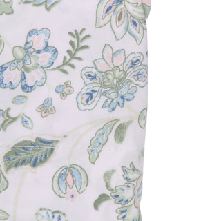 Thumbnail 2: Martha Stewart Queen 6 Pc Juliet Jacobean Green Sheet Set 