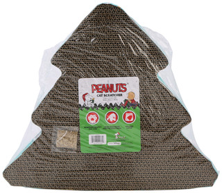 Thumbnail 2: Peanuts Tree Shaped Cat Scratcher 
