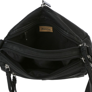 Thumbnail 3: MULTISAC Meyer Double Entry Crossbody Bag 