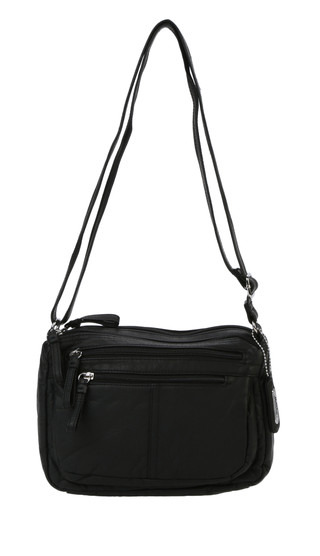 Thumbnail 1: MULTISAC Meyer Double Entry Crossbody Bag 