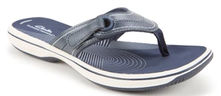 Thumbnail 1: Clarks Women's Breeze Reyna Thong Sandals 