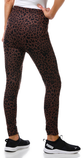 Thumbnail 2: Danskin Women's Active High Rise Leopard Print 7/8 Leggings  