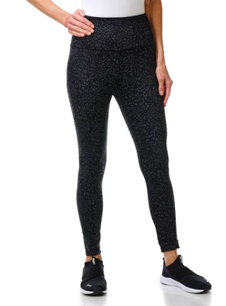 Thumbnail 1: Danskin Women's Active High Rise Leopard Print 7/8 Leggings  