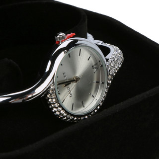 Thumbnail 2: Danecraft Silver Crystal Bezel Watch 
