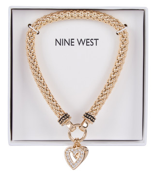 Thumbnail 1: NINE WEST Double Heart Bracelet 
