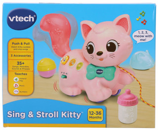 Thumbnail 1: VTech Sing & Stroll Kitty Interactive Toy 