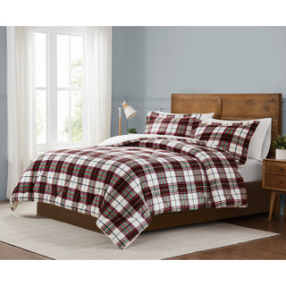 Thumbnail 13: Truly Soft Truly Soft Cuddle Warmth Marlon Plaid Comforter Set 
