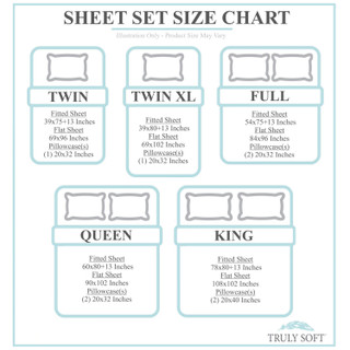 Thumbnail 39: Truly Soft Truly Soft Printed Bow Sheet Sets 