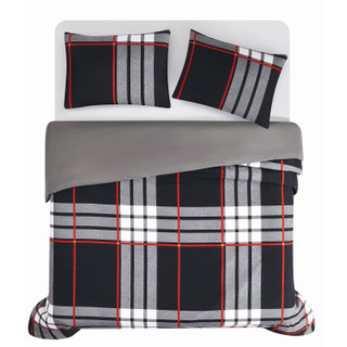 Thumbnail 15: Truly Soft Truly Soft Danbury Plaid Microfiber Comforter Sets 