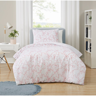 Thumbnail 1: Truly Soft Truly Soft Printed Bow Microfiber Comforter Sets 