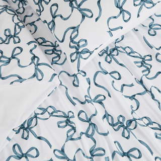 Thumbnail 6: Truly Soft Truly Soft Printed Bow Microfiber Comforter Sets 