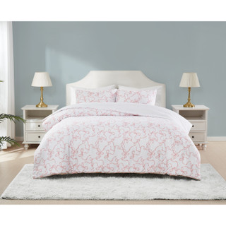 Thumbnail 3: Truly Soft Truly Soft Printed Bow Microfiber Comforter Sets 