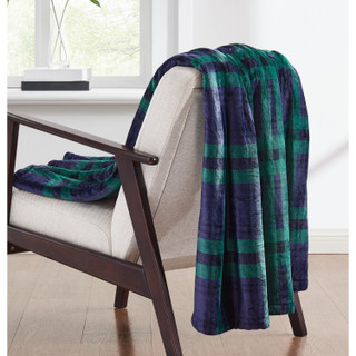 Thumbnail 4: Truly Soft Truly Soft Cuddle Warmth Tartan Plaid Throw Blanket 