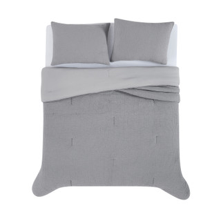 Thumbnail 5: Truly Soft Truly Soft Textured Waffle Comforter Set 