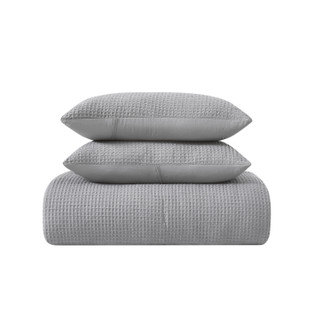 Thumbnail 9: Truly Soft Truly Soft Textured Waffle Comforter Set 