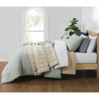 Thumbnail 19: Truly Soft Truly Soft Textured Waffle Comforter Set 