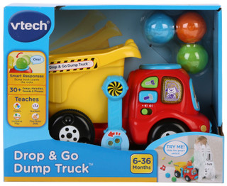 Thumbnail 1: VTech Drop & Go Dump Truck Interactive Learning Toy 