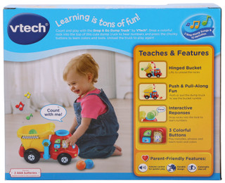 Thumbnail 2: VTech Drop & Go Dump Truck Interactive Learning Toy 