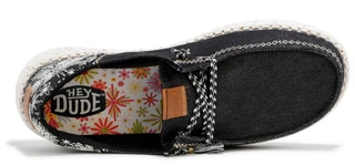 Thumbnail 4: Hey Dude Women's Embroidered Slip-On Shoes 
