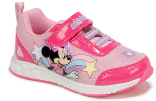 Thumbnail 1: Minnie Mouse Toddler Girls' Light-Up Jogger Sneakers 