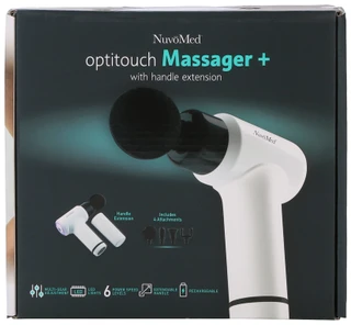 Thumbnail 1: NuvoMed Optitouch Massager with Handle Extension 