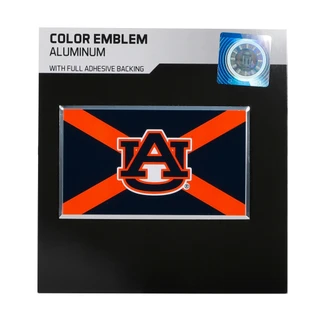 Thumbnail 1: Auburn Tigers State Flag Auto Emblem 