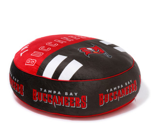 Thumbnail 2: Tampa Bay Buccaneers 16x7 Super Soft Circle Team Plushlete Throw Pillow 