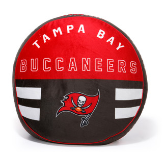 Thumbnail 1: Tampa Bay Buccaneers 16x7 Super Soft Circle Team Plushlete Throw Pillow 