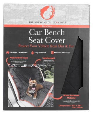 Thumbnail 1: The American Outdoorsman 53x55 Car Bench Seat Cover 