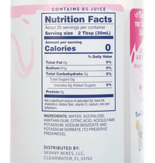 Thumbnail 5: Jordan's Skinny Mixes 24 oz  Sugar Free Simple Syrup 