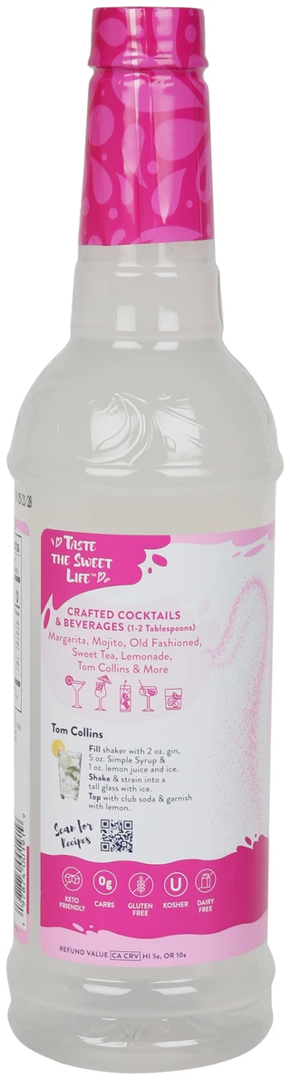 Thumbnail 6: Jordan's Skinny Mixes 24 oz  Sugar Free Simple Syrup 