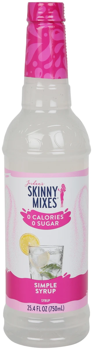 Thumbnail 2: Jordan's Skinny Mixes 24 oz  Sugar Free Simple Syrup 