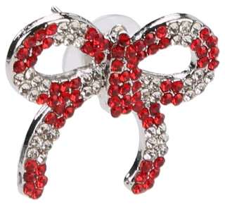 Thumbnail 2: Nicole Miller Bow Stud Earrings 