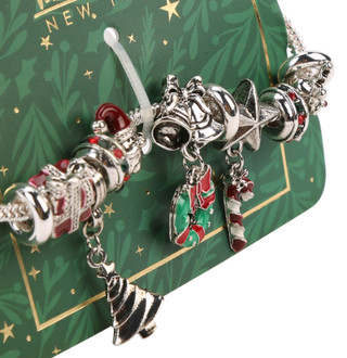 Thumbnail 2: Nicole Miller Christmas Charm Bracelet 