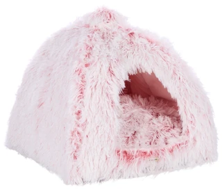 Thumbnail 1: Dearfoams 13x15 Plush Cozy Cat Cave with Removable Pillow 