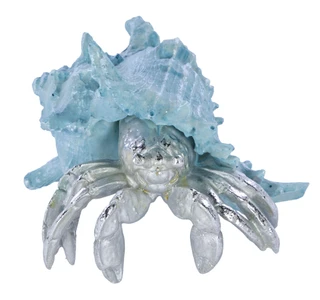 Thumbnail 2: BLS Resin Crab in Shell Figurine 