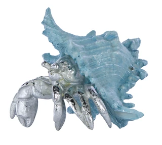 Thumbnail 3: BLS Resin Crab in Shell Figurine 