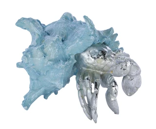 Thumbnail 4: BLS Resin Crab in Shell Figurine 
