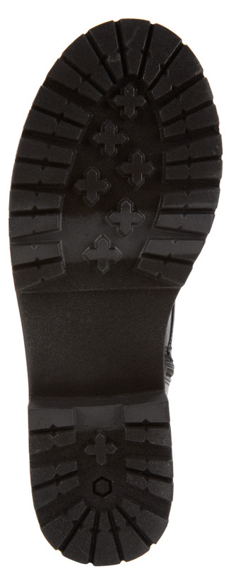 Thumbnail 3: BCBG Women's Fur Trim Lace-Up Lug Booties 