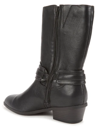 Thumbnail 3: BCBG Women's Mid-Calf Moto Boots 
