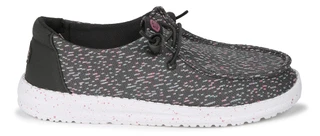 Thumbnail 3: Hey Dude Women's Wendy Stretch Speckle Print Slip Ons  