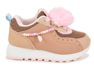 Thumbnail 3: Bebe Toddler Girls Puffy Flower Sneakers 