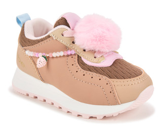 Thumbnail 1: Bebe Toddler Girls Puffy Flower Sneakers 