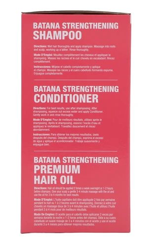 Thumbnail 2: HAIR CHEMIST 3-Piece Batana Strengthening Hair Care Set 