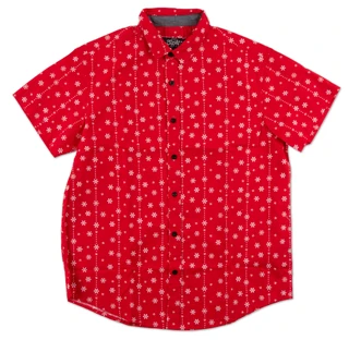 Thumbnail 1: Eighty Eight Brand Men's Short Sleeve Button Front Shirt 