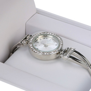 Thumbnail 2: JONES NEW YORK Women's Round Bezel Metal Band Watch 